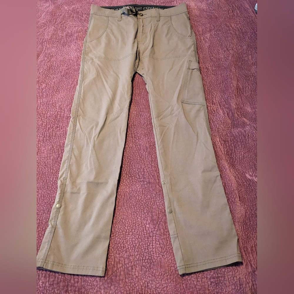 Prana medium brown stretch zion pants